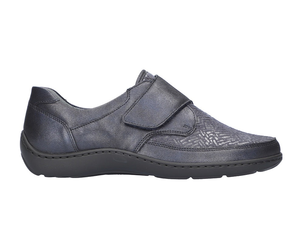 Womens Stretch Henni Bronx Navy Shoes