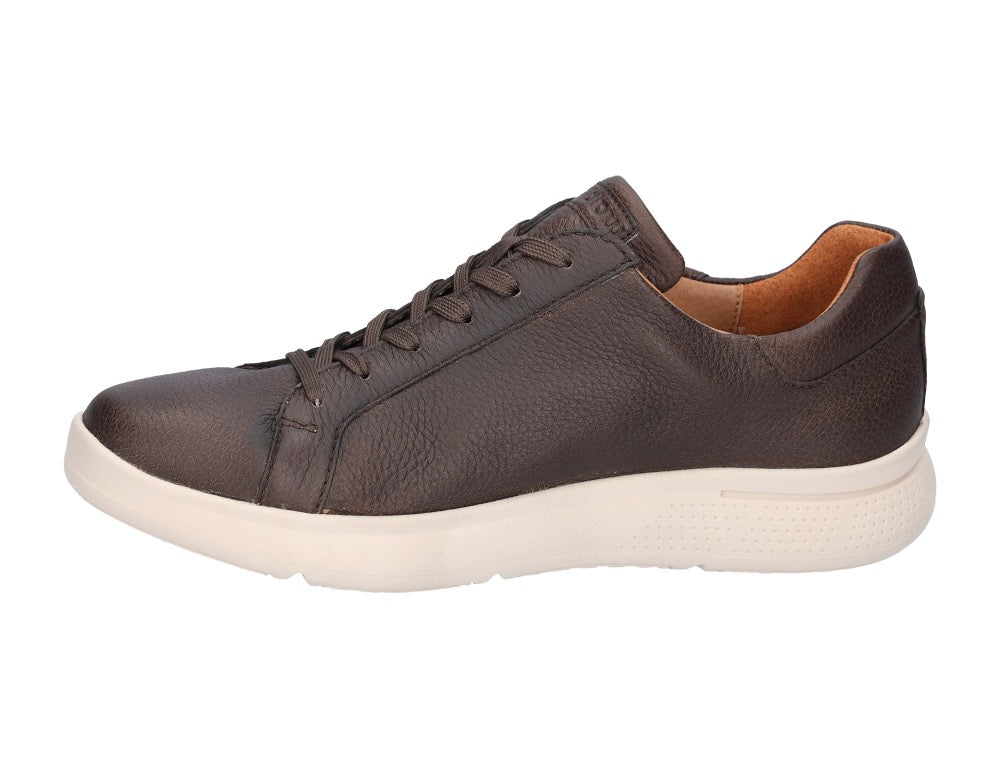 Mens Zip Heiko Brown Trainers