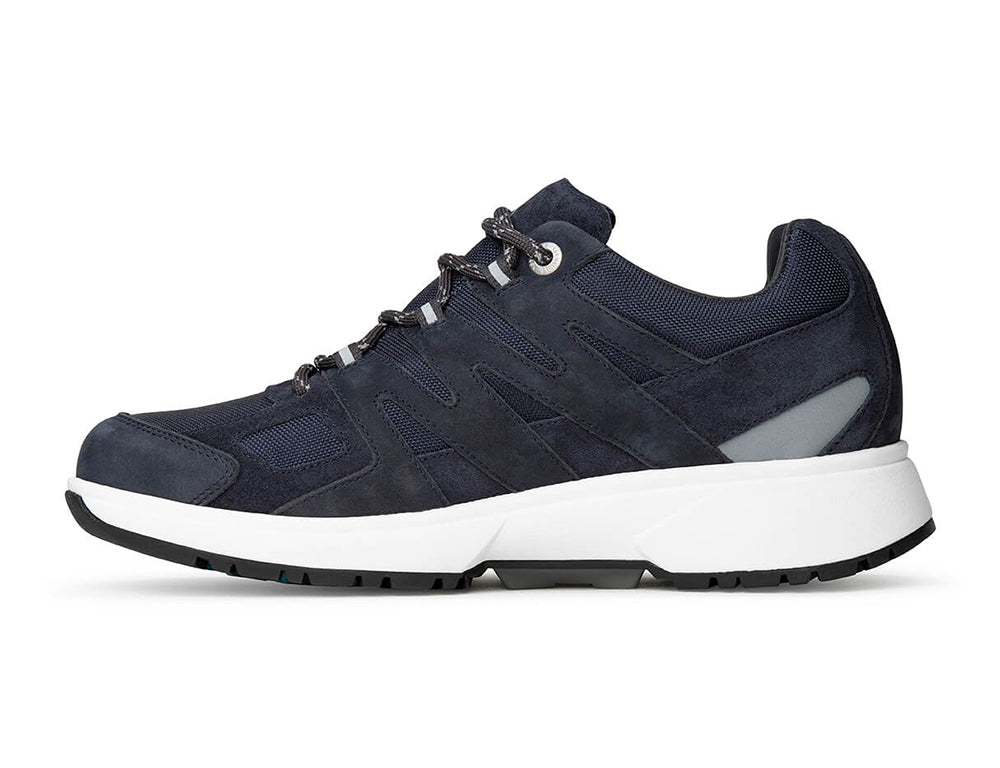 Womens Waterproof Bergen Navy Walking Shoes