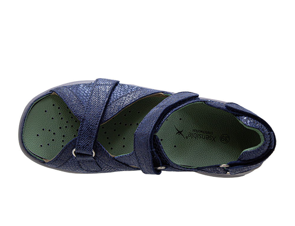 Xsensible Womens Pluto Jeans Sandals ShoeMed