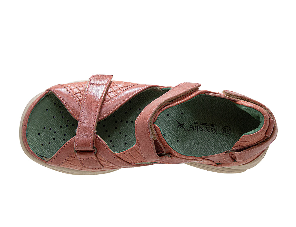 Xsensible Womens Pluto Antique Pink Sandals ShoeMed