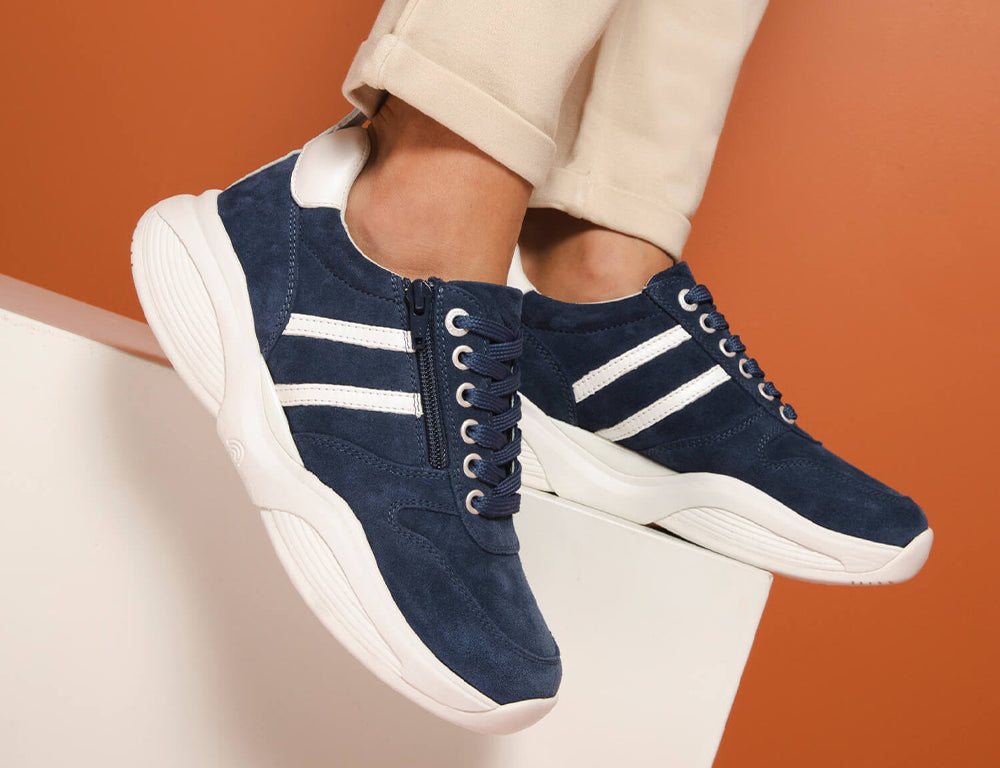 Womens Stretchwalker SWX3 Denim Trainers