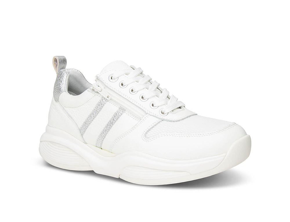 Xsensible Womens Stretchwalker SWX3 White Trainers ShoeMed