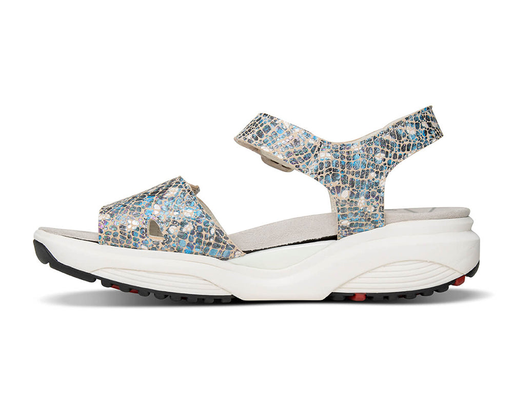 Xsensible Womens Skala Denim Combi Sandals ShoeMed