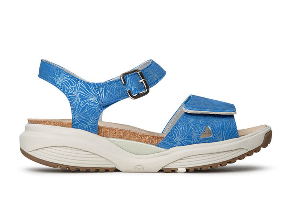 Womens Skala Blue Sandals