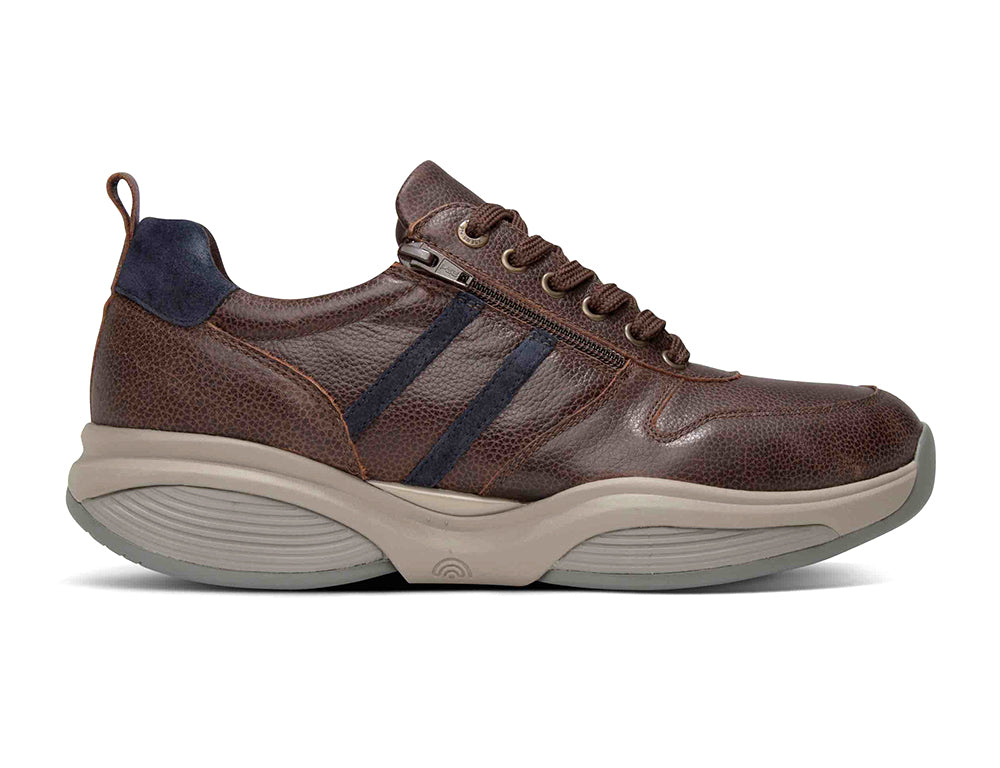 Xsensible Mens Stretchwalker SWX3 Dark Brown Shoes ShoeMed