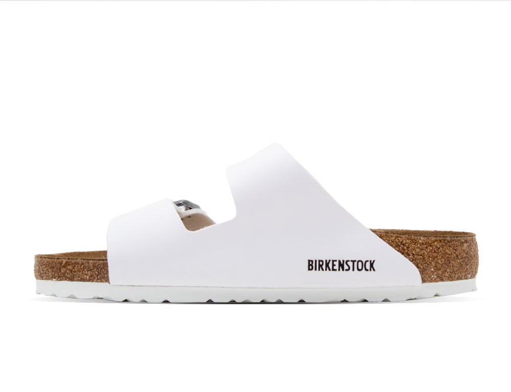 Arizona Birko-Flor White Sandals