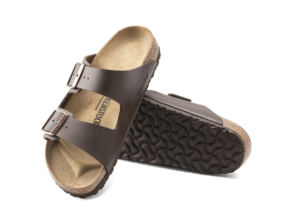 Birkenstock Arizona Birko-Flor Dark Brown ShoeMed