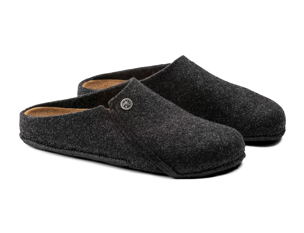 Zermatt Anthracite Black Slippers