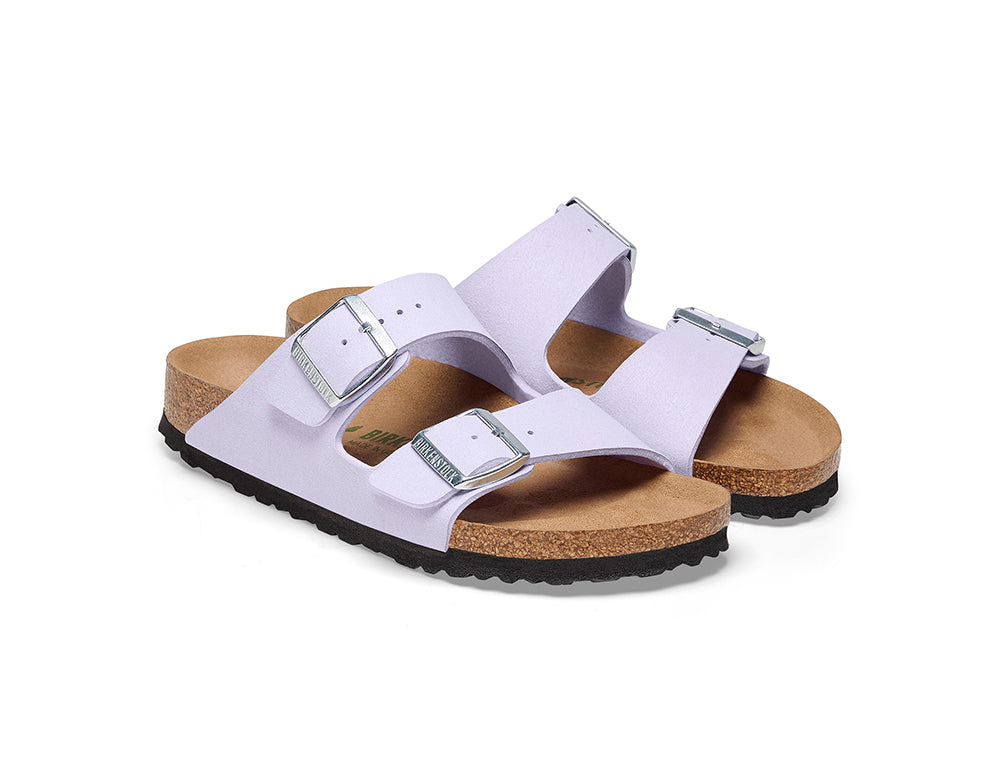 Arizona Soft Birki Vegan Purple Fog Sandals