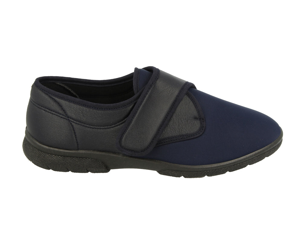 Easy B Carlton Navy 2V ShoeMed