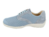 DB Wider Fit Shoes Lexi Blue Sky Mesh ShoeMed
