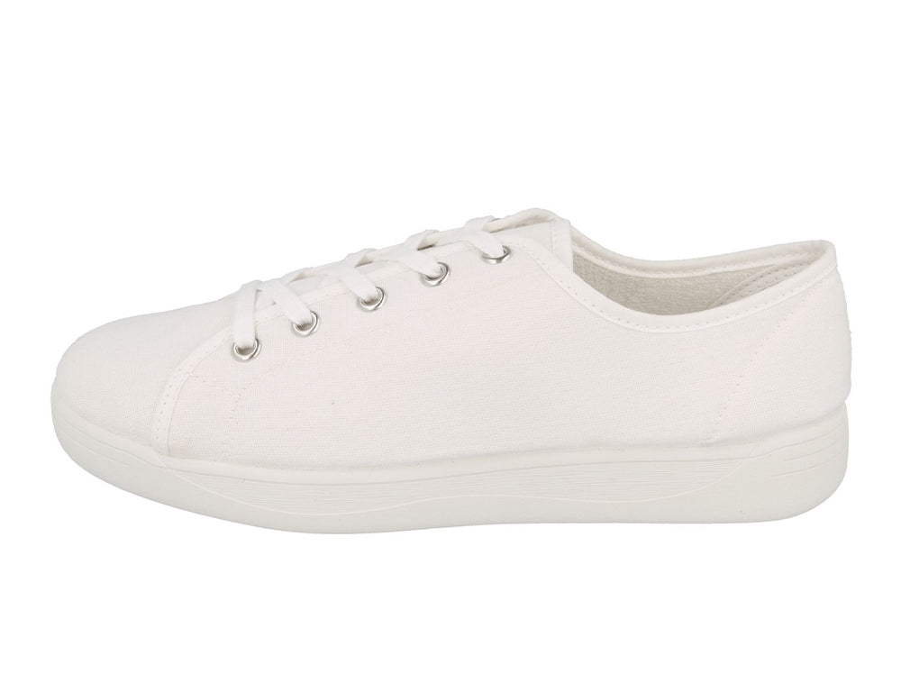 DB Wider Fit Shoes Yoko White ShoeMed