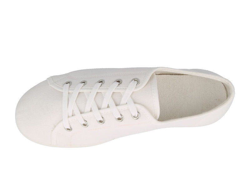 DB Wider Fit Shoes Yoko White ShoeMed