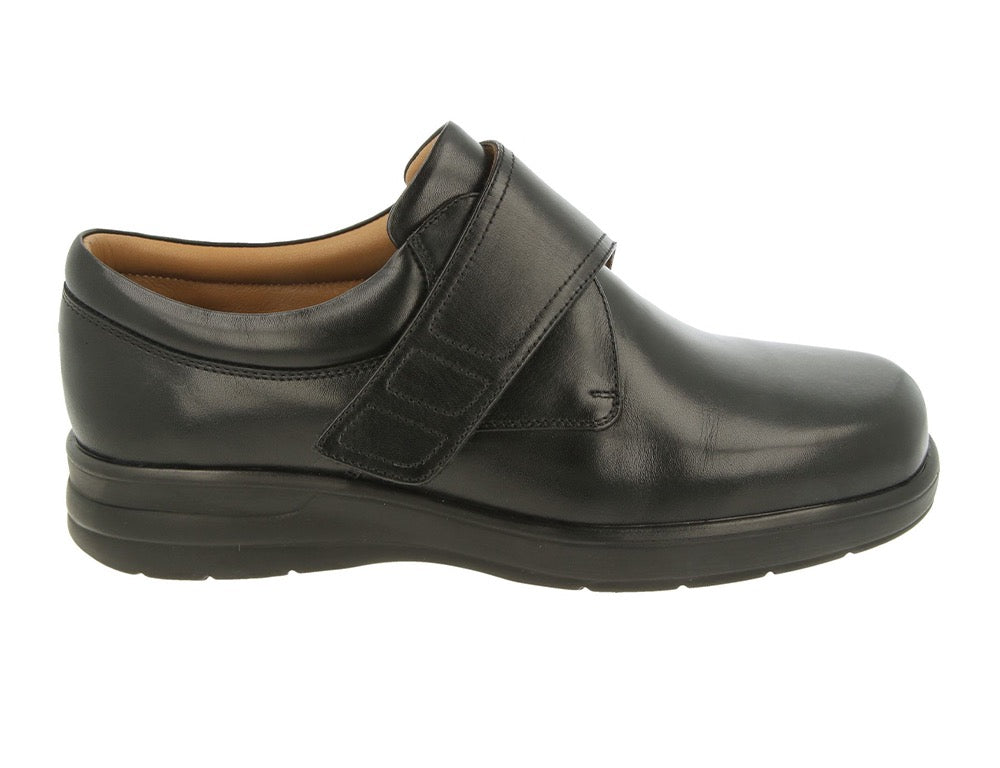 DB Wider Fit Shoes Benny Black ShoeMed