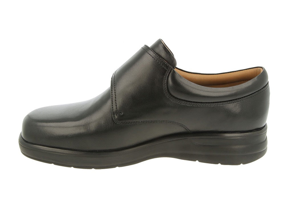 DB Wider Fit Shoes Benny Black ShoeMed