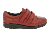DB Wider Fit Shoes Norwich Red ShoeMed