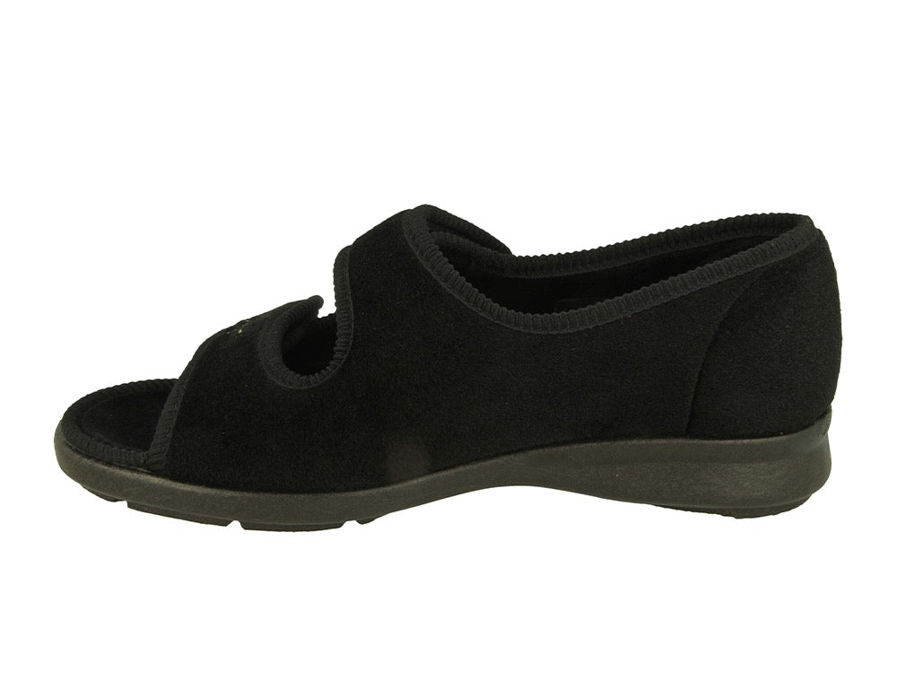 DB Wider Fit Shoes Ace 2 Black ShoeMed