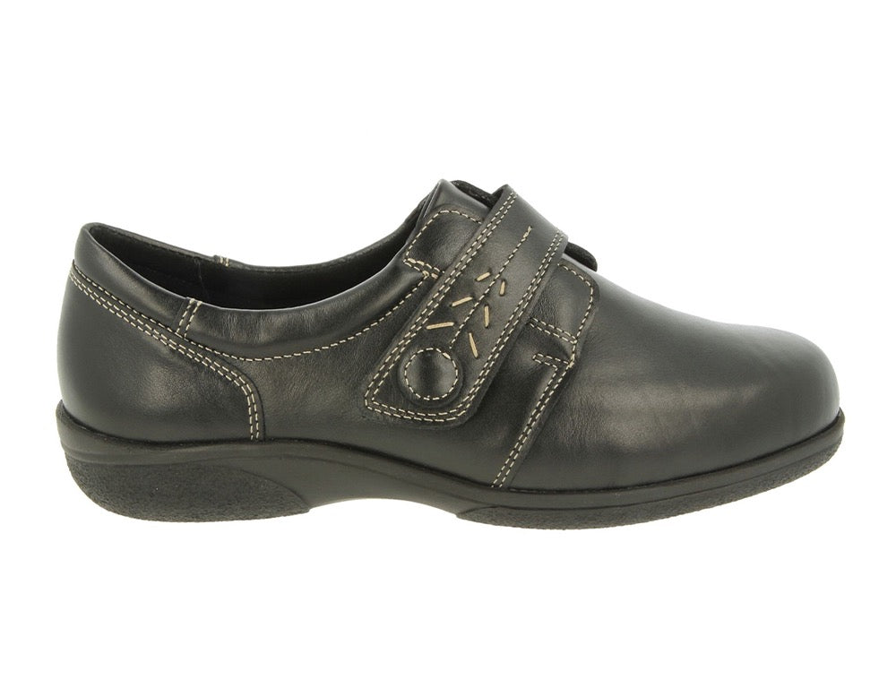 DB Wider Fit Shoes Rory Black ShoeMed