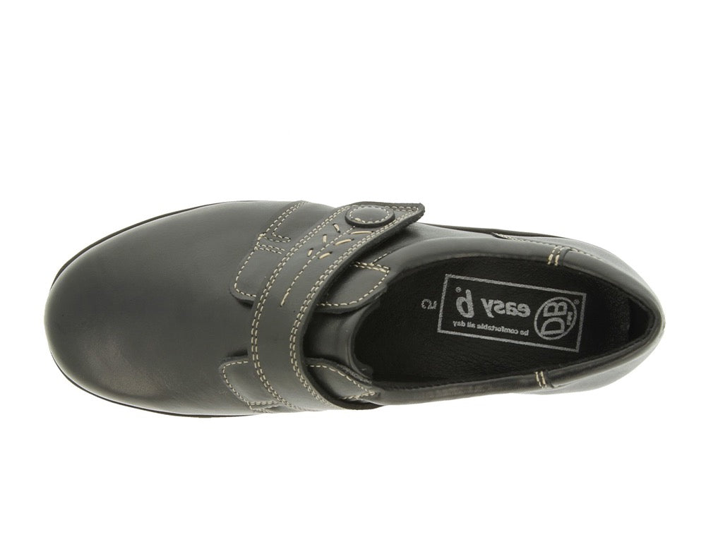 DB Wider Fit Shoes Rory Black ShoeMed