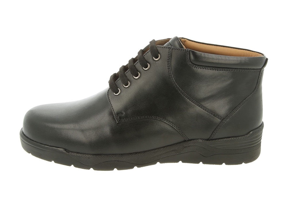 DB Wider Fit Shoes Douglas Black ShoeMed