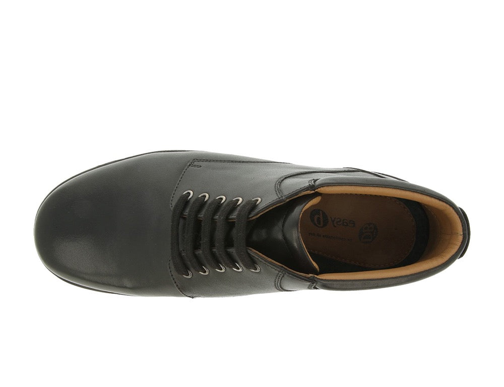 DB Wider Fit Shoes Douglas Black ShoeMed