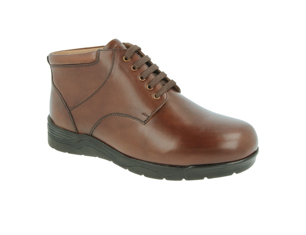DB Wider Fit Shoes Douglas Brown ShoeMed