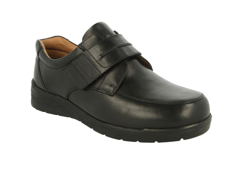 DB Wider Fit Shoes Donald Black ShoeMed