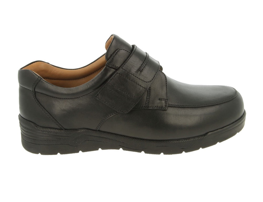 DB Wider Fit Shoes Donald Black ShoeMed