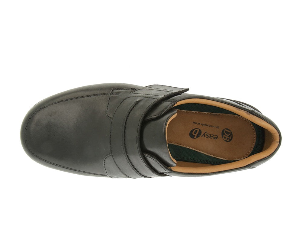 DB Wider Fit Shoes Donald Black ShoeMed