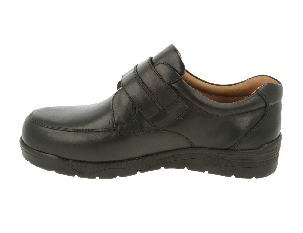 DB Wider Fit Shoes Donald Black ShoeMed