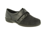 DB Wider Fit Shoes Firecrest Black ShoeMed