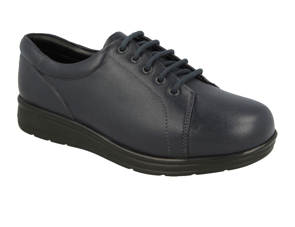 DB Wider Fit Shoes Bracken Navy ShoeMed