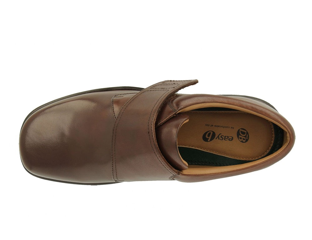 DB Wider Fit Shoes Benny Brown ShoeMed