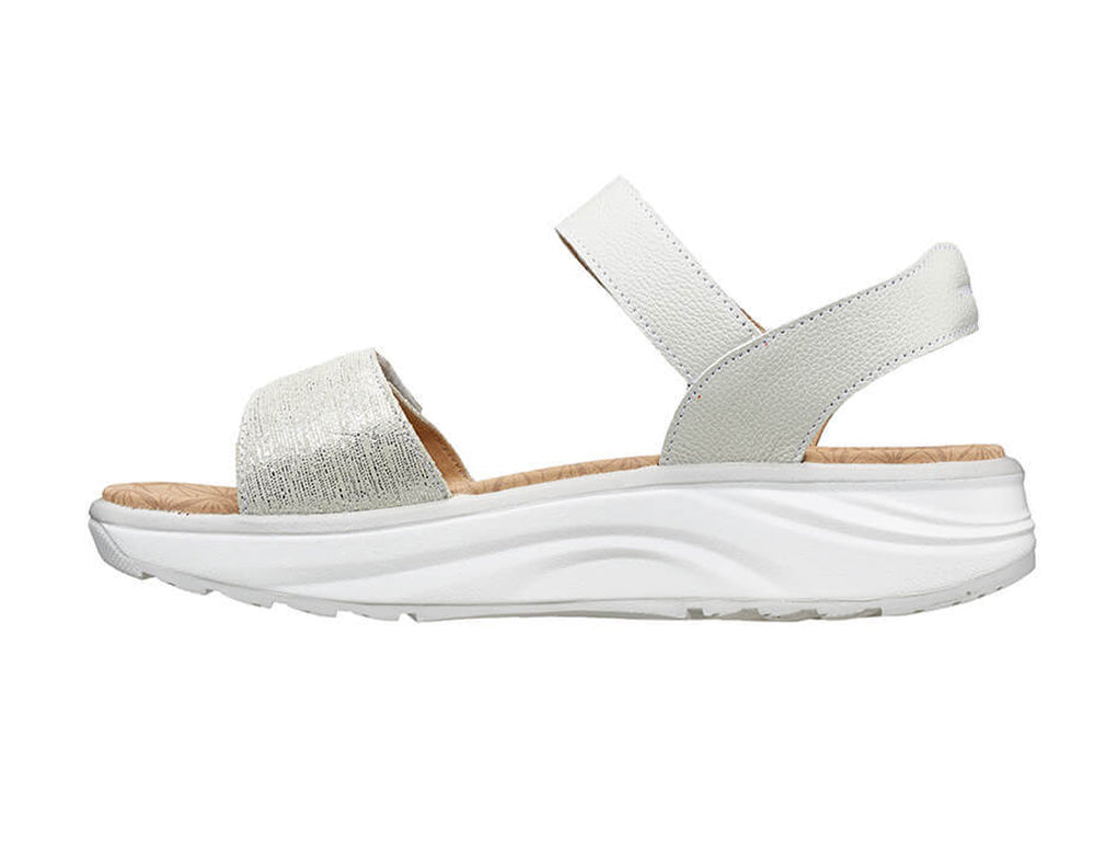 Joya Flores Beige Metallic ShoeMed