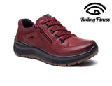G-Comfort R-5583-1 Medoc Burgundy Brush Calf Tex ShoeMed