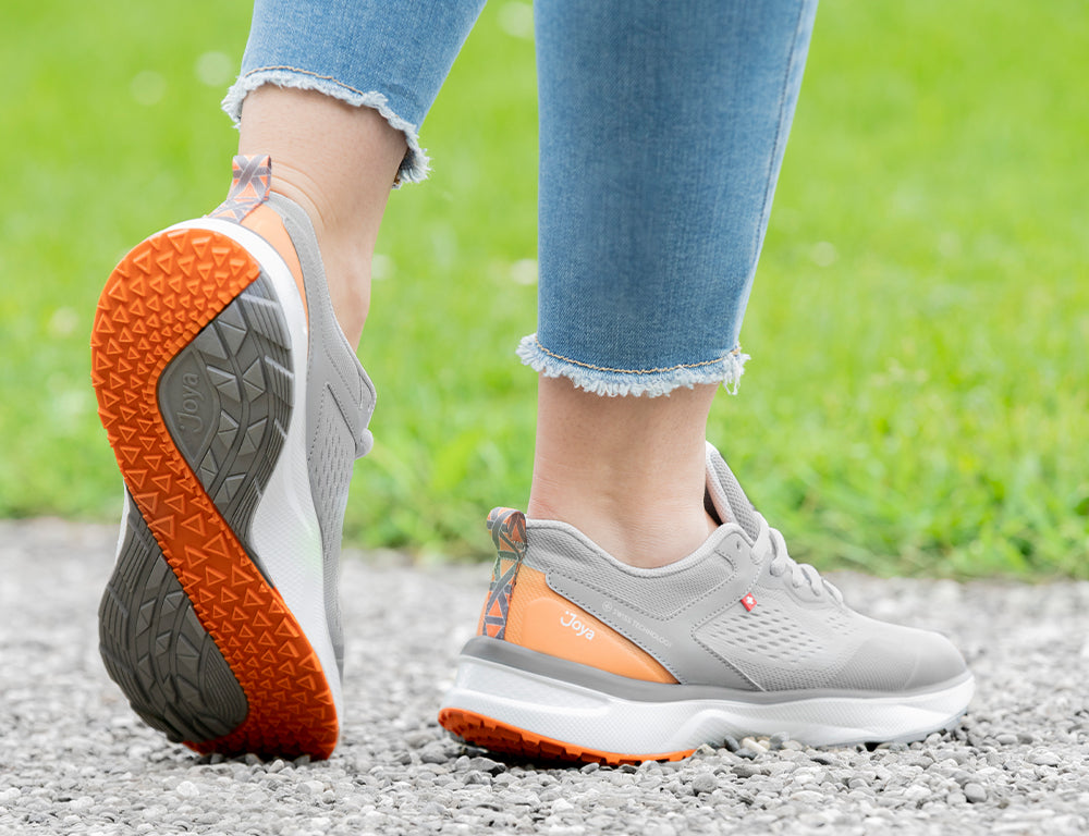 Womens Active Veloce Light Grey Trainers
