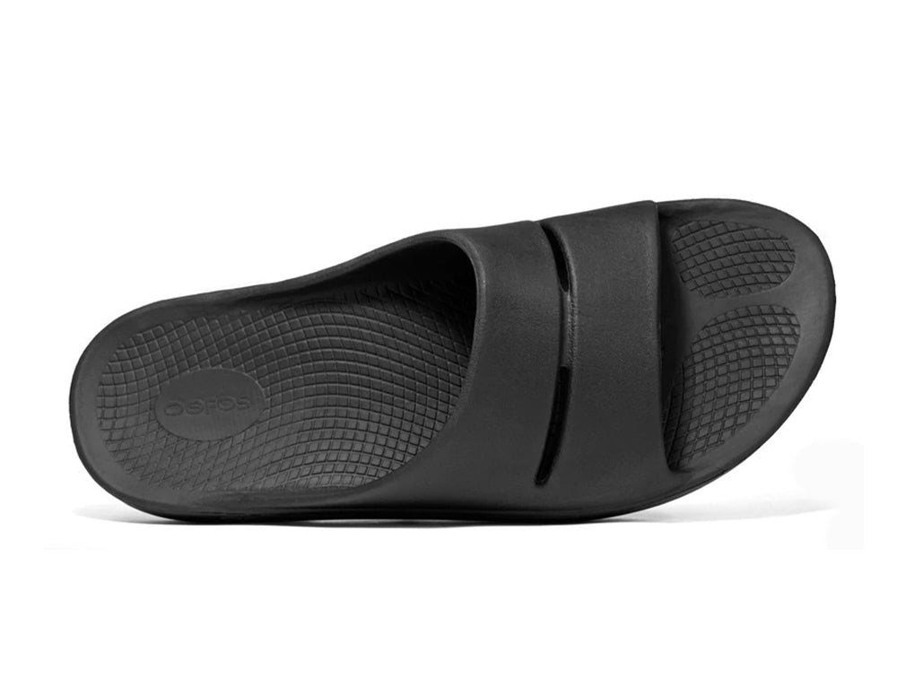 Oofos OOahh Slide Black ShoeMed