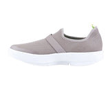 Oofos Oomg Mesh Low Shoe White Grey ShoeMed