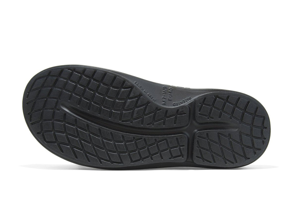 Oofos Oocloog Black ShoeMed