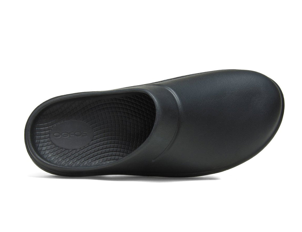 Oofos Oocloog Black ShoeMed
