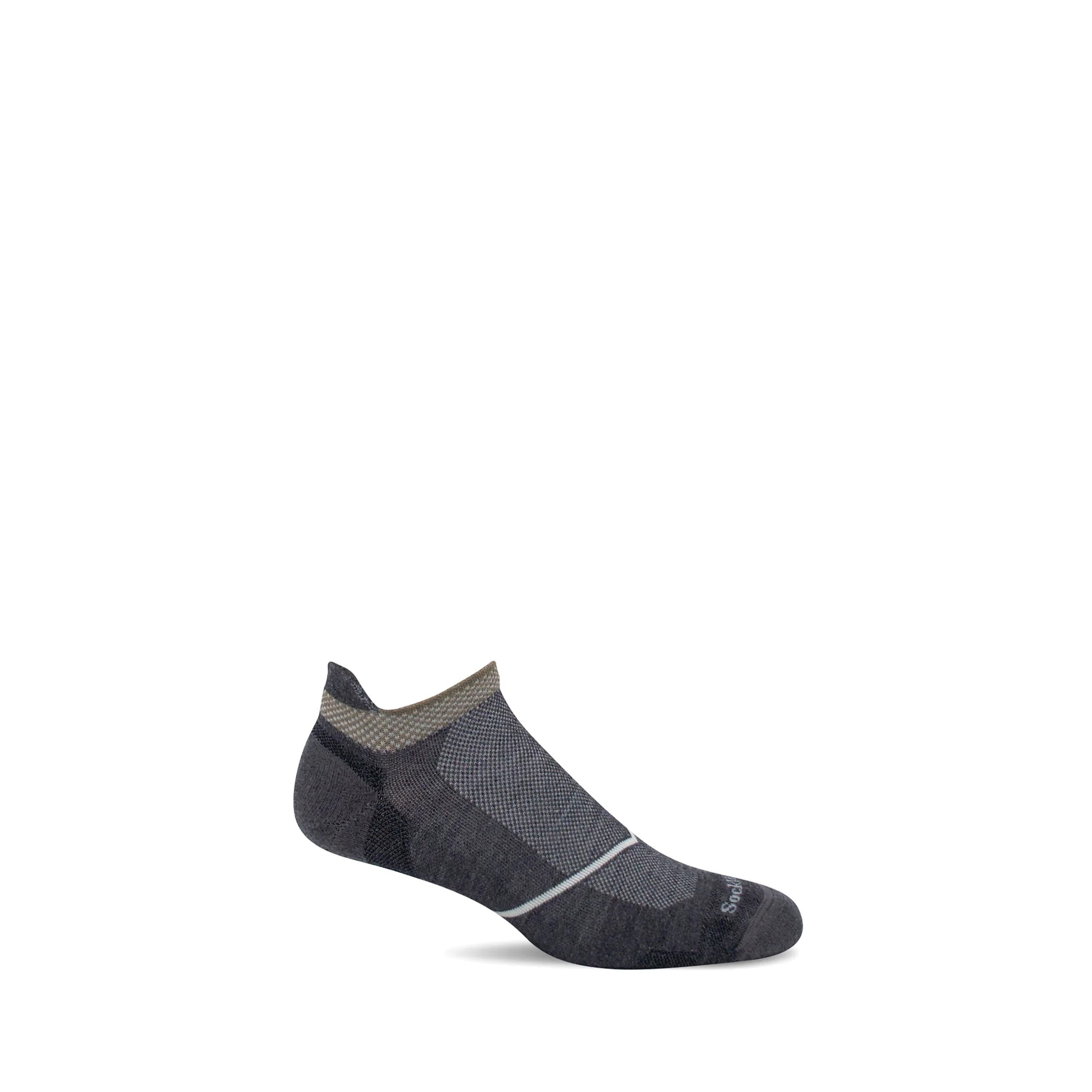 Mens Compression Pulse Micro 850 Charcoal Socks