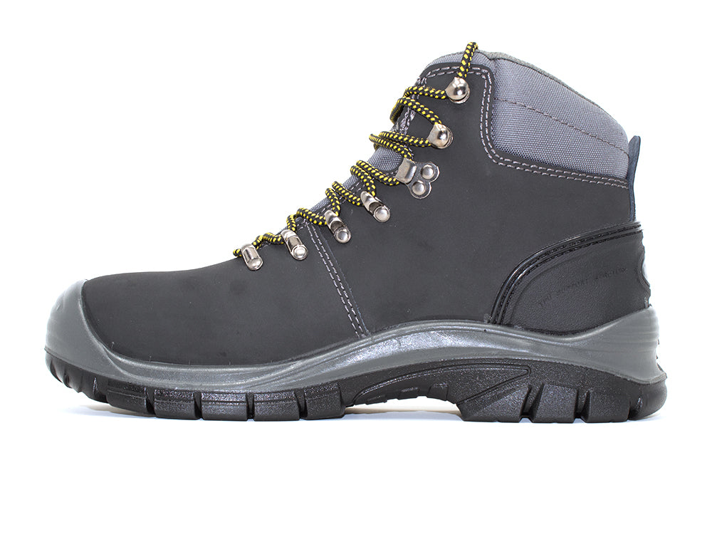 Steel Toe Malvern Black ShoeMed