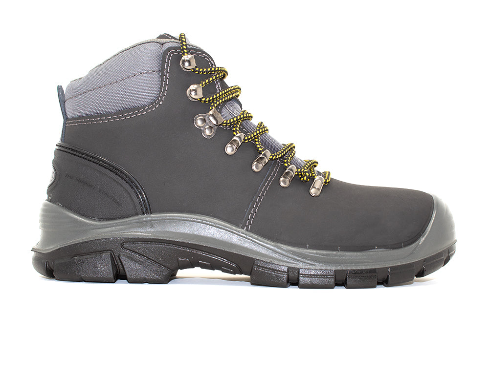 Steel Toe Malvern Black ShoeMed