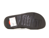 FitFlop Walkstar Toe-Post All Black ShoeMed