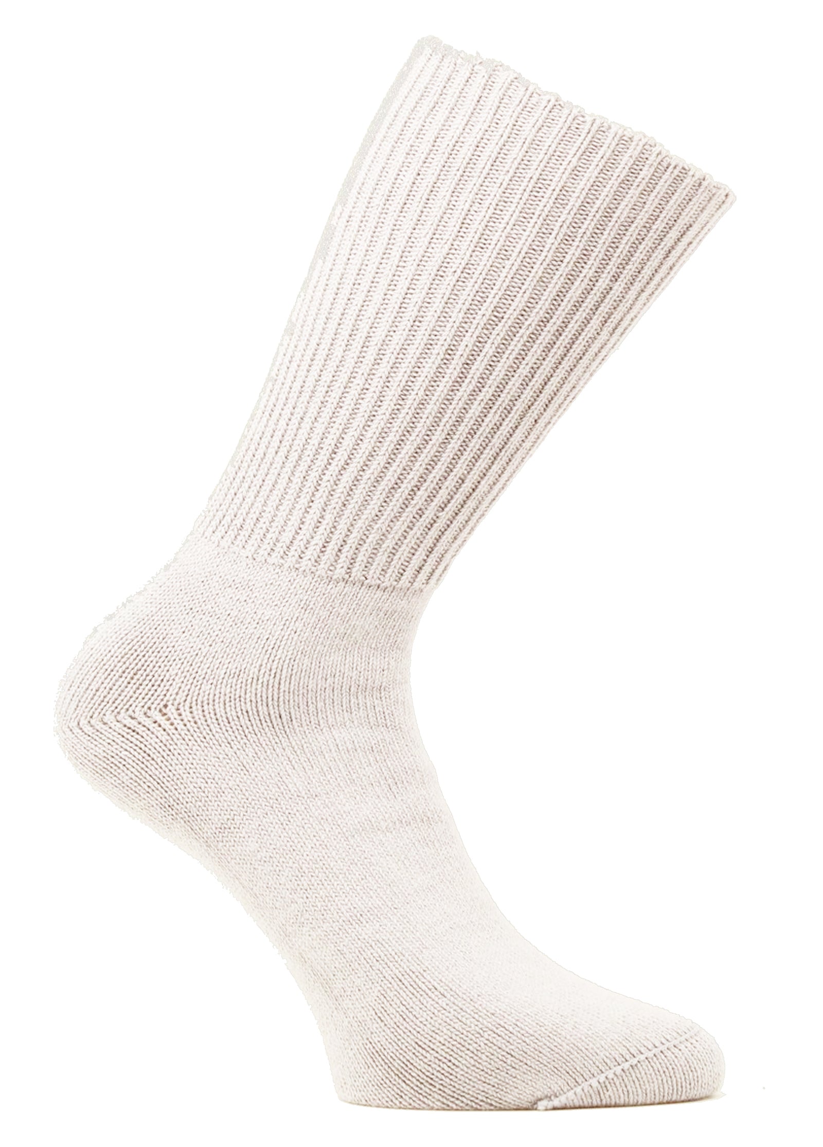 Medalin Comfort Short White Socks